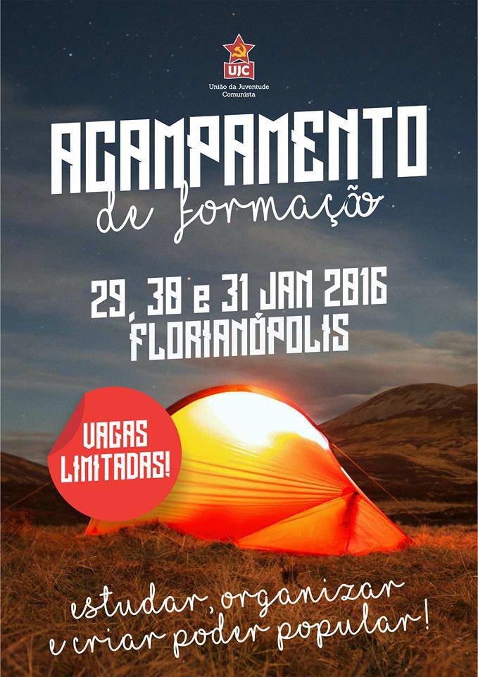 I Acampamento Estadual da UJC-SC