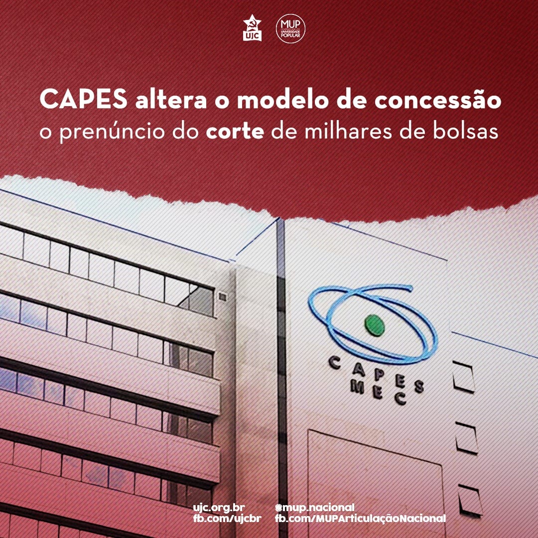 CAPES altera o modelo de concessão: o prenúncio do corte de milhares de bolsas