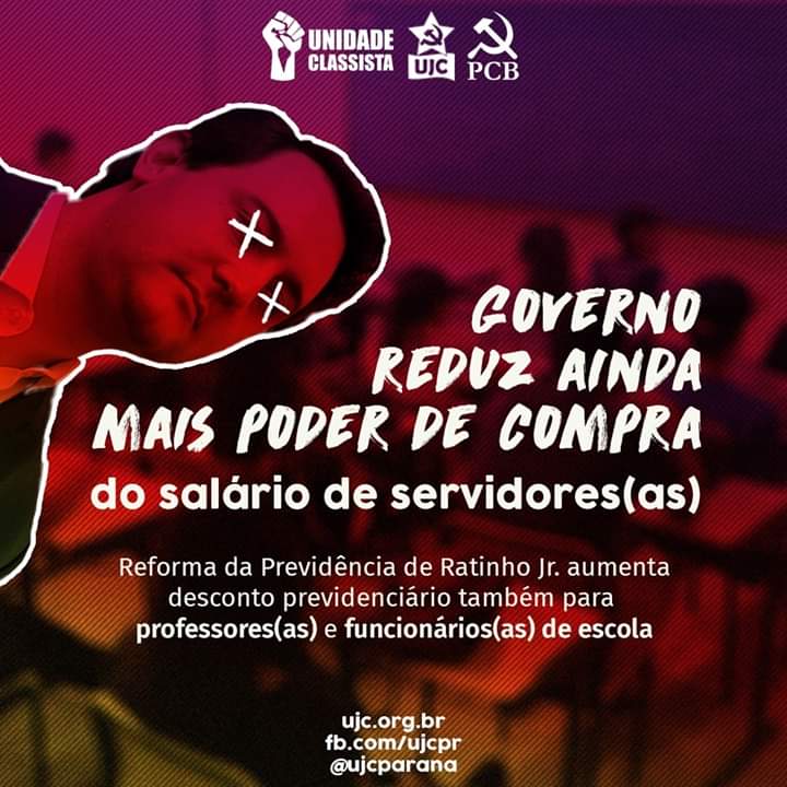 (PR) Governo reduz ainda mais poder de compra do salário dos servidores