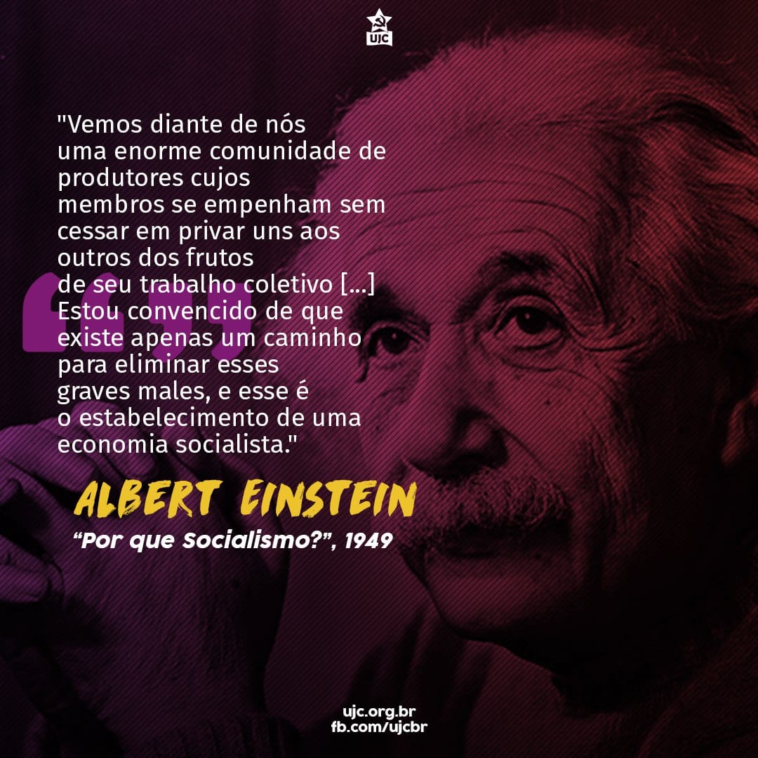 Por que Socialismo? Por Albert Einstein