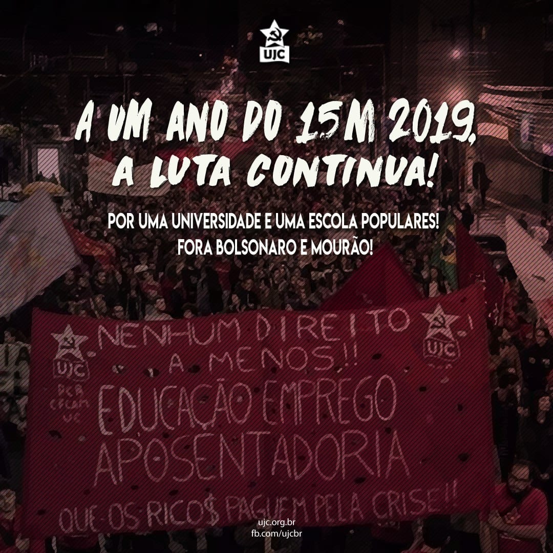 A um ano do 15M 2019, a luta continua!