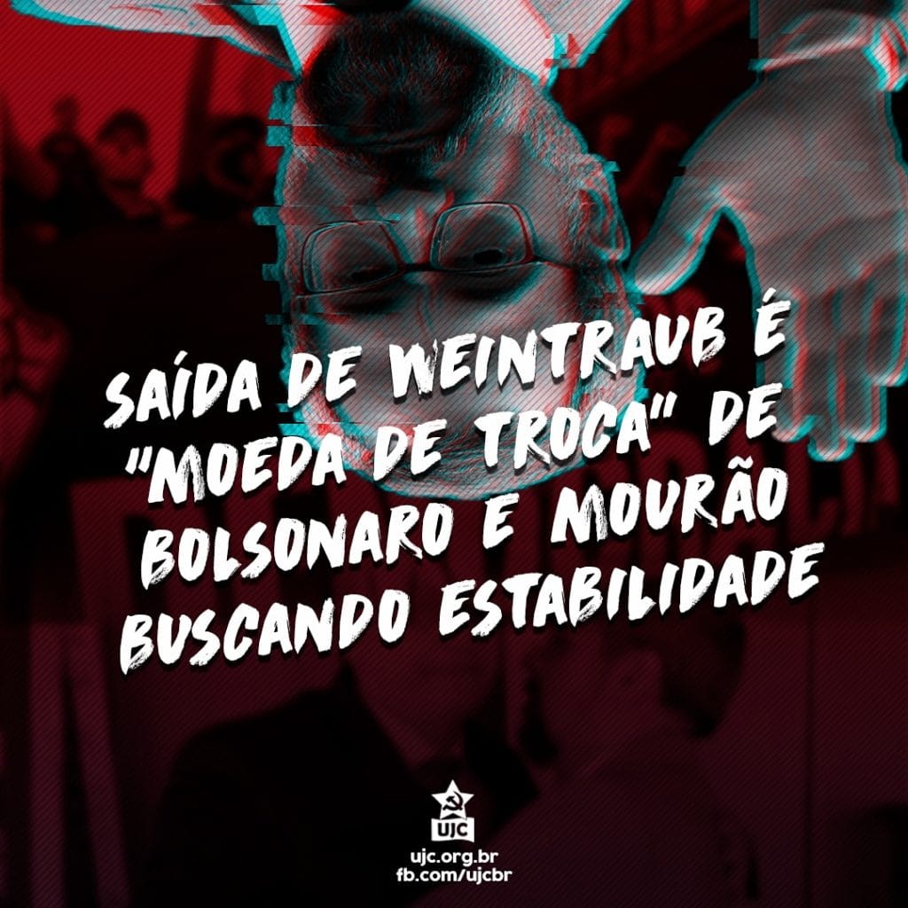 Saída de Weintraub é "Moeda de Troca" de Bolsonaro e Mourão buscando estabilidade!