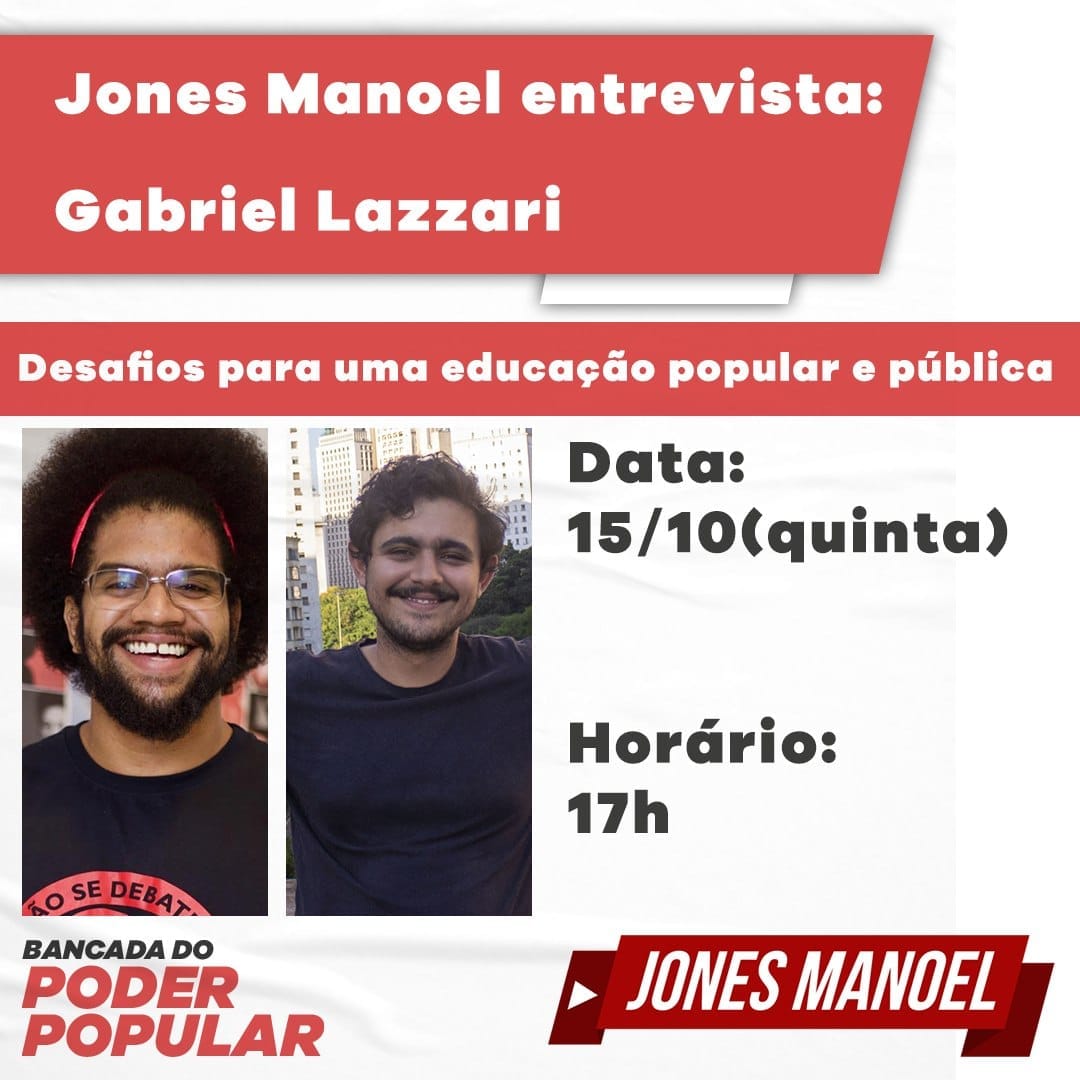 DIA DO PROFESSOR É DIA DE DEBATER EDUCAÇÃO POPULAR!