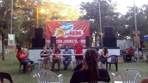 UJC participa do acampamento da FEDE-Argentina