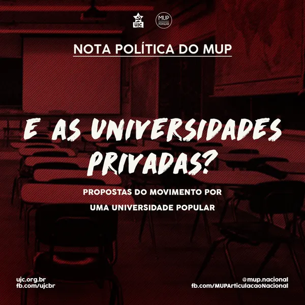 E as universidades privadas?