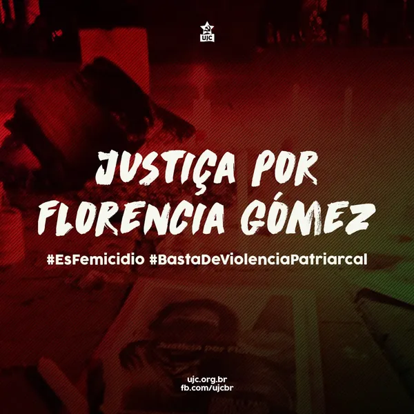 JUSTIÇA POR FLORENCIA GÓMEZ!