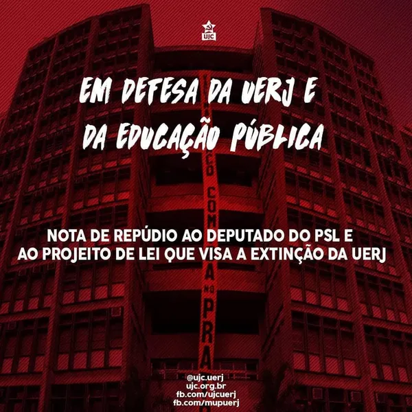 Em defesa da UERJ e da Educação Pública!